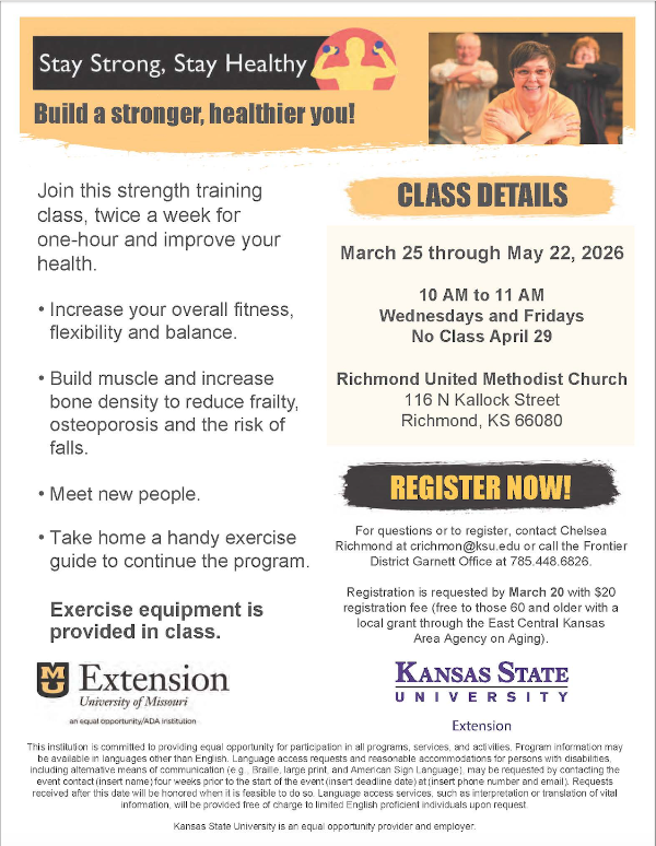 Stay Strong Stay Healthy