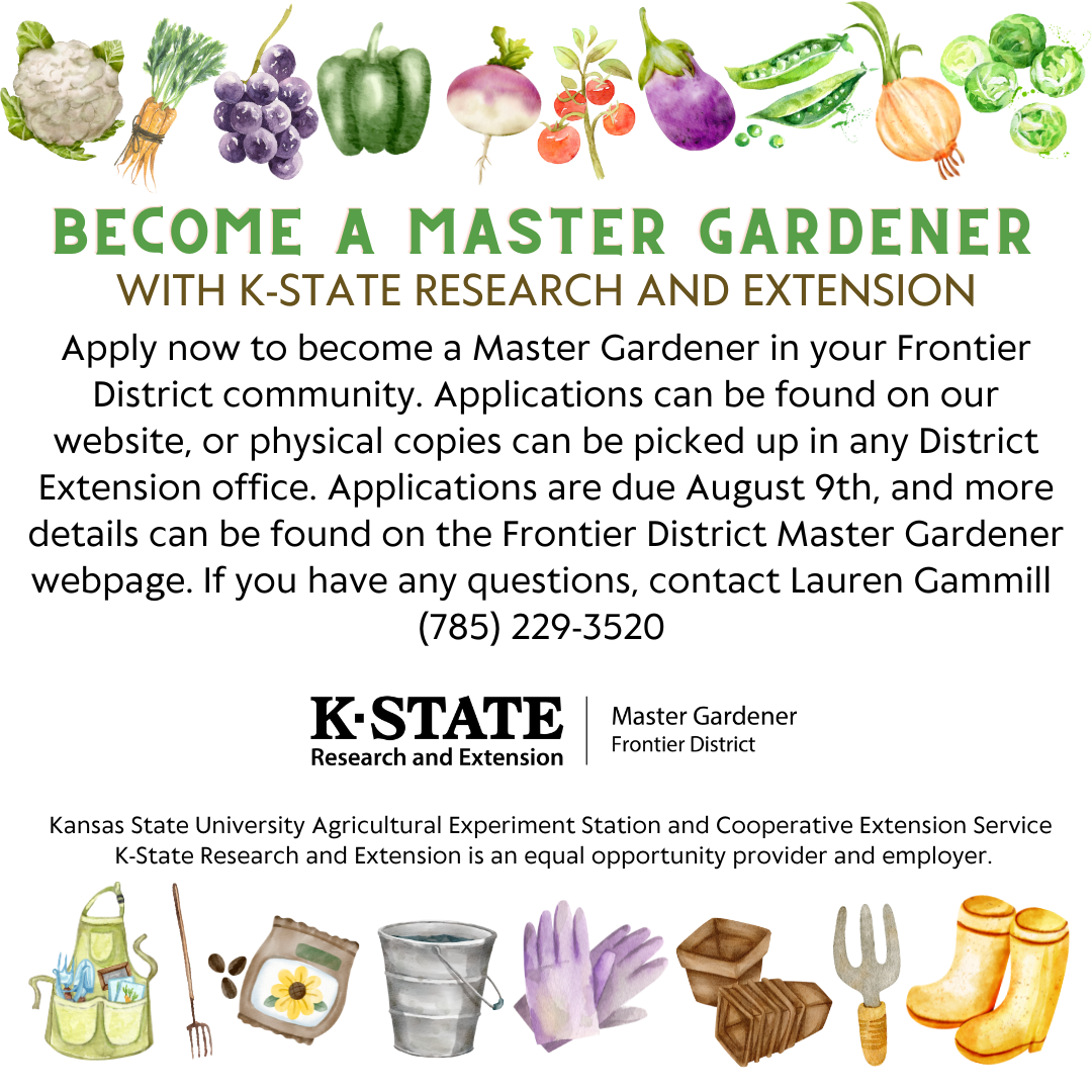 Extension Master Gardener applications open