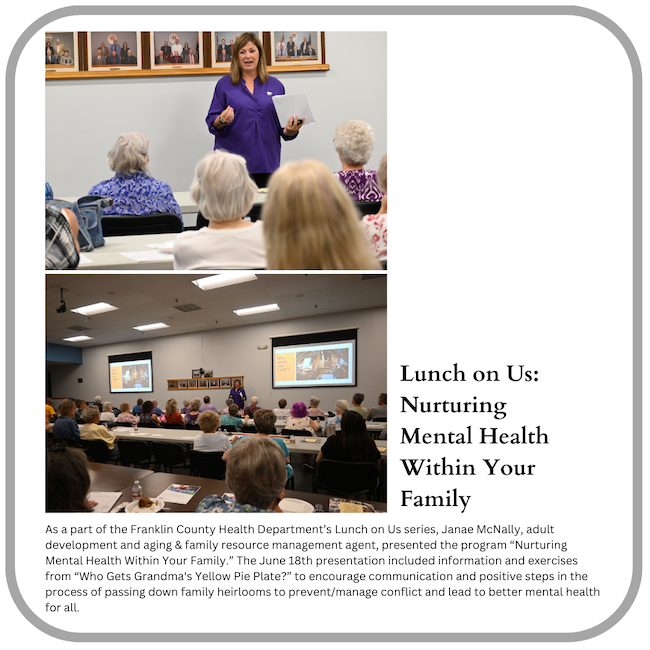 Lunch on Us: Nurturing Mental Health Within Your Family